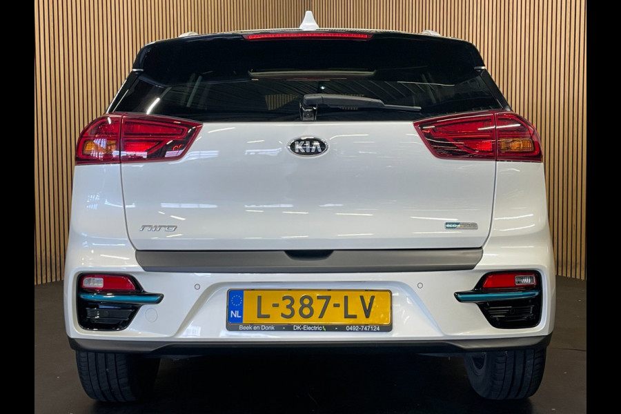Kia e-Niro DynamicPlusLine 39 kWh|100% SOH|1/2 LEDER|DAKJE|ACC|STOEL+STUURVERW.|CARPLAY|CAMERA|CLIMA+CRUISE|VESS|NAP|NL|INCL.BTW|
