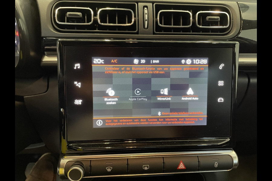 Citroën C3 1.2 PureTech 110pk Automaat Max Airco Navigatie Apple Carplay / Android Auto Parksensoren Lichtmetalen Velgen