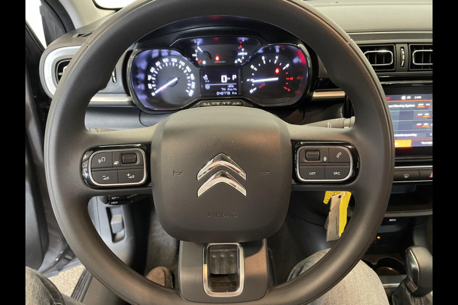Citroën C3 1.2 PureTech 110pk Automaat Max Airco Navigatie Apple Carplay / Android Auto Parksensoren Lichtmetalen Velgen