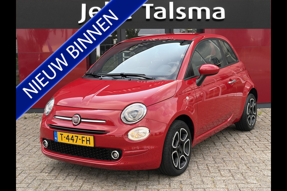 Fiat 500 1.0 Hybrid Club | Parkeersensoren | Apple/Android CarPlay | Licht/Regen Sensor