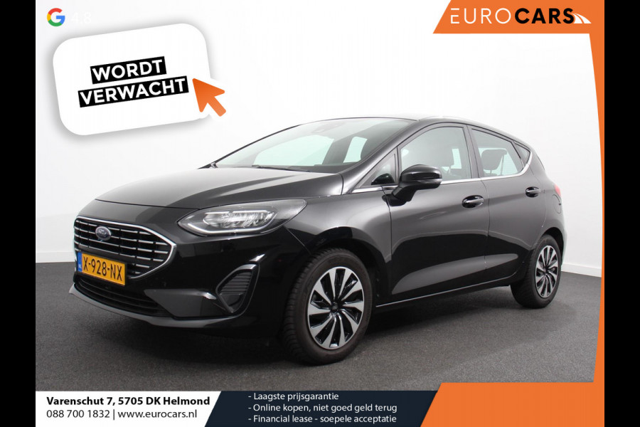 Ford Fiesta 1.0 125pk Titanium Navigatie Climate control Led Parkeer sensoren Lichtmetalen velgen Cruise Control Stoelverwarming Bluetooth
