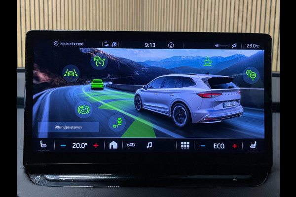 Škoda ENYAQ iV 80 Sportline|91% SOH|BLACK&WHITE EDITION|ACC|APPLE CARPLAY|CAMERA|STOEL+STUURVERW|NAVI|NAP|NL|INCL.BTW|1e EIGENAAR|