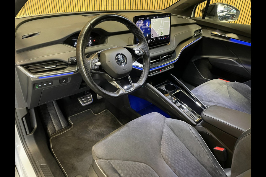 Škoda ENYAQ iV 80 Sportline|91% SOH|BLACK&WHITE EDITION|ACC|APPLE CARPLAY|CAMERA|STOEL+STUURVERW|NAVI|NAP|NL|INCL.BTW|1e EIGENAAR|