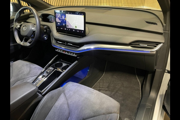 Škoda ENYAQ iV 80 Sportline|91% SOH|BLACK&WHITE EDITION|ACC|APPLE CARPLAY|CAMERA|STOEL+STUURVERW|NAVI|NAP|NL|INCL.BTW|1e EIGENAAR|