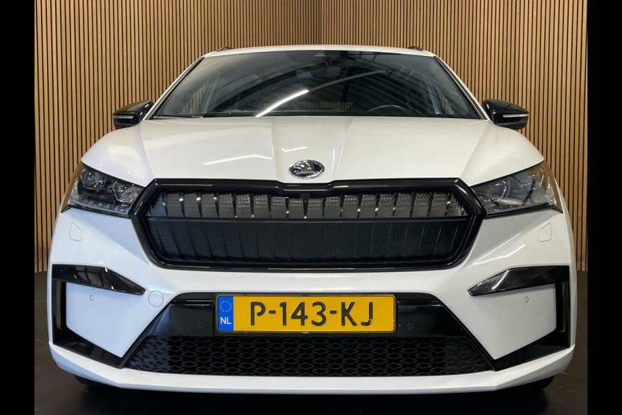Škoda ENYAQ iV 80 Sportline|91% SOH|BLACK&WHITE EDITION|ACC|APPLE CARPLAY|CAMERA|STOEL+STUURVERW|NAVI|NAP|NL|INCL.BTW|1e EIGENAAR|