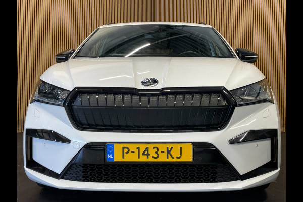 Škoda ENYAQ iV 80 Sportline|91% SOH|BLACK&WHITE EDITION|ACC|APPLE CARPLAY|CAMERA|STOEL+STUURVERW|NAVI|NAP|NL|INCL.BTW|1e EIGENAAR|