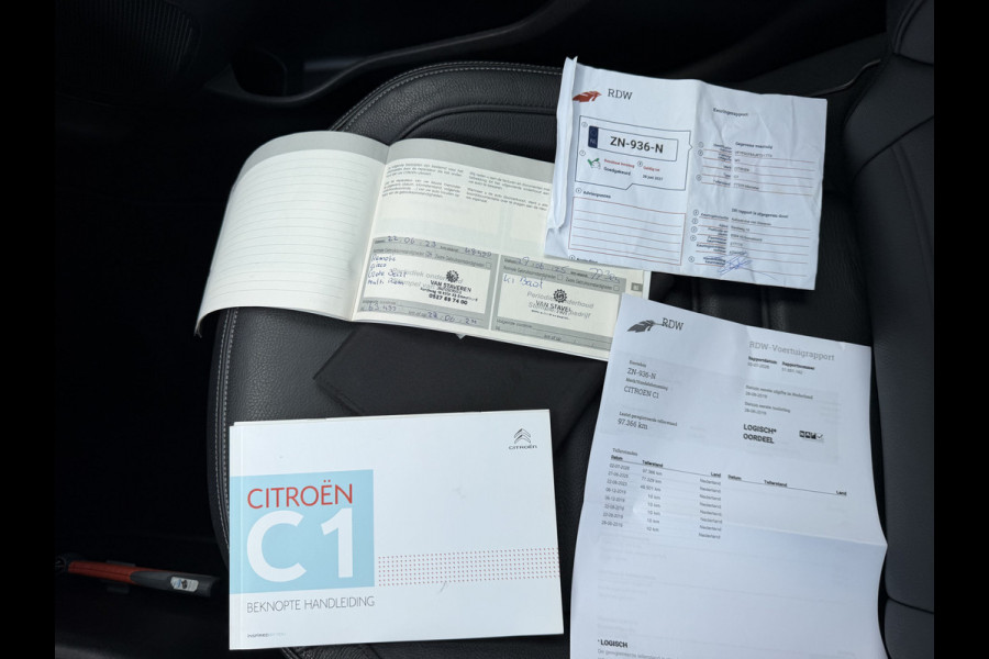 Citroën C1 1.0 VTi Shine / Leder / Camera / Cruise Control / Stoelverwarming /