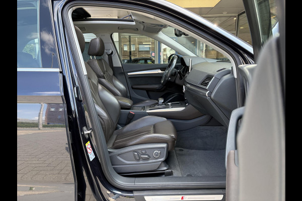 Audi Q5 55 TFSI e quattro S line 367pk  | VOL! | Panoramadak | Trekhaak wegklapbaar | Matrix LED | 360 graden camera | Geheugenstoel | Luchtvering | Head up Display | Stoelverwarming | Virtual cockpit | Adaptive cruise control | Massagestoel