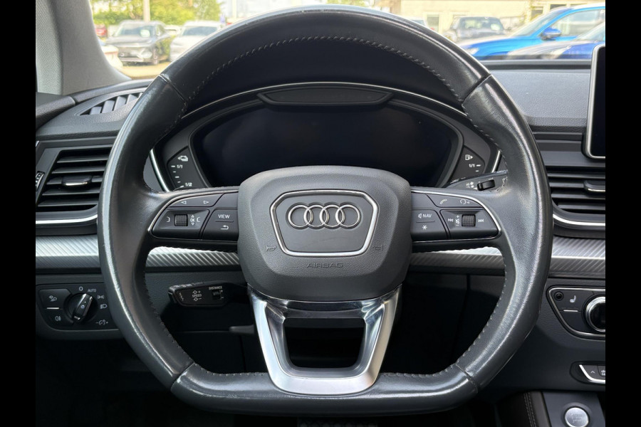Audi Q5 55 TFSI e quattro S line 367pk  | VOL! | Panoramadak | Trekhaak wegklapbaar | Matrix LED | 360 graden camera | Geheugenstoel | Luchtvering | Head up Display | Stoelverwarming | Virtual cockpit | Adaptive cruise control | Massagestoel
