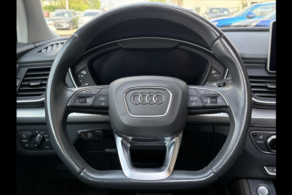 Audi Q5 55 TFSI e quattro S line 367pk  | VOL! | Panoramadak | Trekhaak wegklapbaar | Matrix LED | 360 graden camera | Geheugenstoel | Luchtvering | Head up Display | Stoelverwarming | Virtual cockpit | Adaptive cruise control | Massagestoel