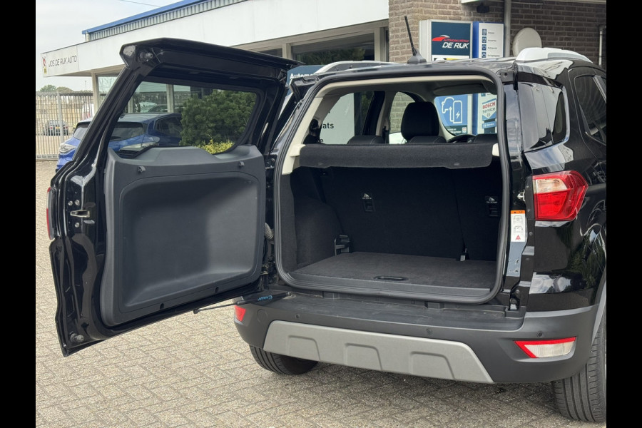 Ford EcoSport 1.0 EcoBoost Titanium | Navi, Carplay/Android, Camera, Stoel+Stuurverw., Sfeerverl., Keyless | Dealeroh. | 1e Eig. |