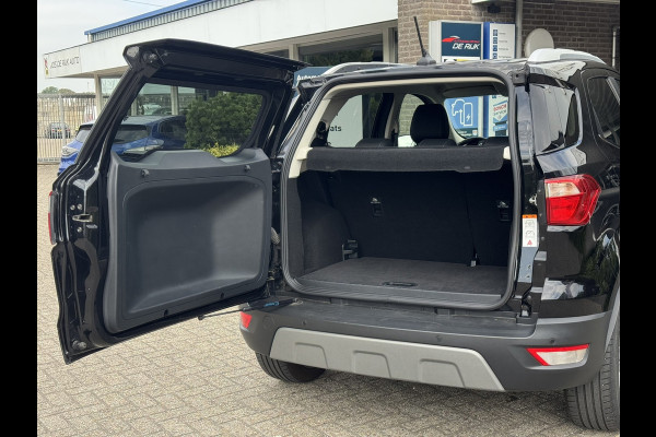 Ford EcoSport 1.0 EcoBoost Titanium | Navi, Carplay/Android, Camera, Stoel+Stuurverw., Sfeerverl., Keyless | Dealeroh. | 1e Eig. |