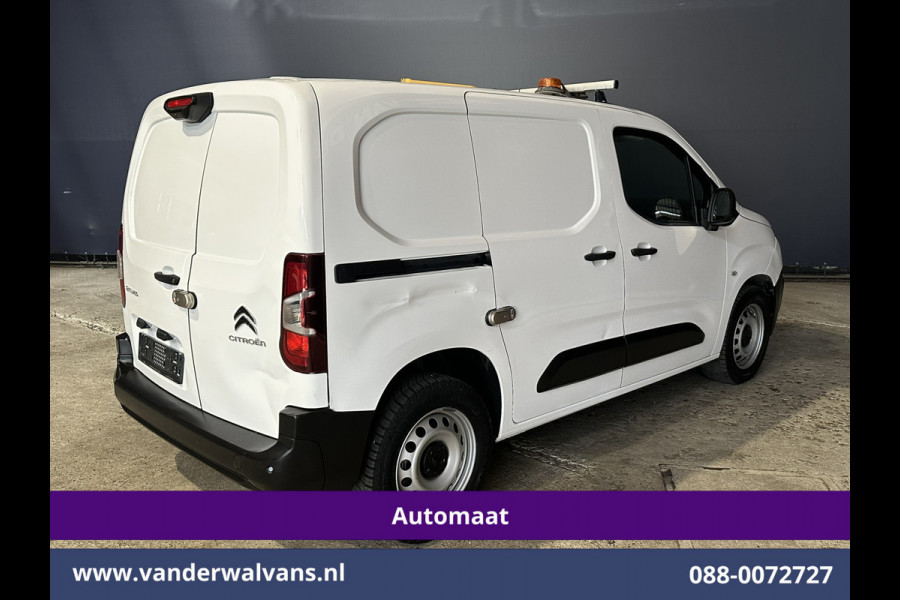 Citroën Berlingo 1.2 PureTech 130pk Automaat Benzine L1H1 Euro6 Airco | 3-Zits | Navigatie | Camera | Apple Carplay Cruisecontrol, Android Auto, Parkeersensoren