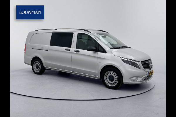 Mercedes-Benz eVito Extra Lang 66 kWh DC 5 persoons 266km WLTP Schuifdeur L+R Camera Navigatie Camera Dubbele cabine