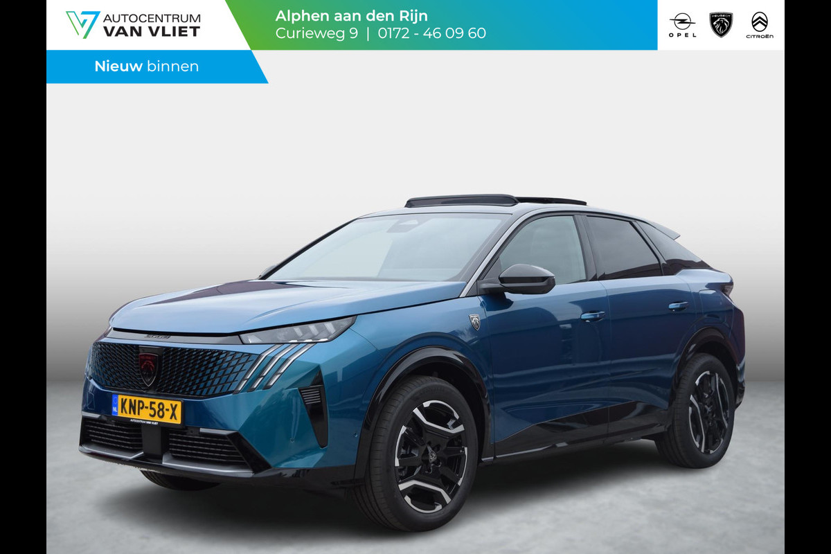 Peugeot E-3008 GT Long Range 230 97 kWh Warmtepomp l 360 vision & Drive Assist Pack l Panoramisch schuifdak Pack