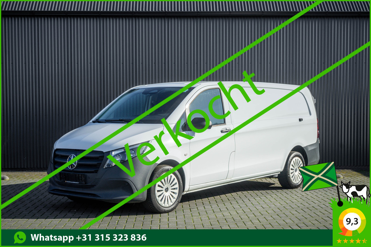 Mercedes-Benz Vito 116 CDI L3 Pro | Facelift | 160 PK | Automaat | Mbux | Navi | Camera | Cruise | Carplay