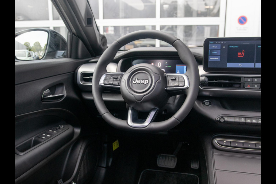 Jeep Avenger Black Edition 54 kWh | Winter Pack | Infotainment&Convenience Pack | Schuif/Kanteldak | Bicolore