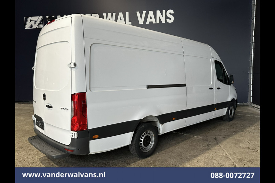 Mercedes-Benz Sprinter 317 CDI 170pk L3H2 Euro6 Airco | Apple Carplay | Cruisecontrol | Stoelverwarming Android Auto, Parkeersensoren, Bijrijdersbank