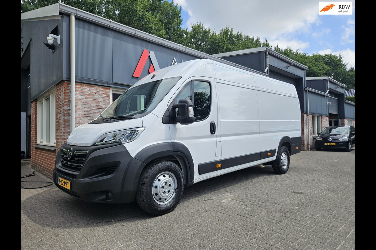 Opel Movano 2.2D 165 Zwaar L4H2 3.5t Mooie/Nette Bus! 165PK! Airco! Cruise Control! 3-Zitplaatsen!