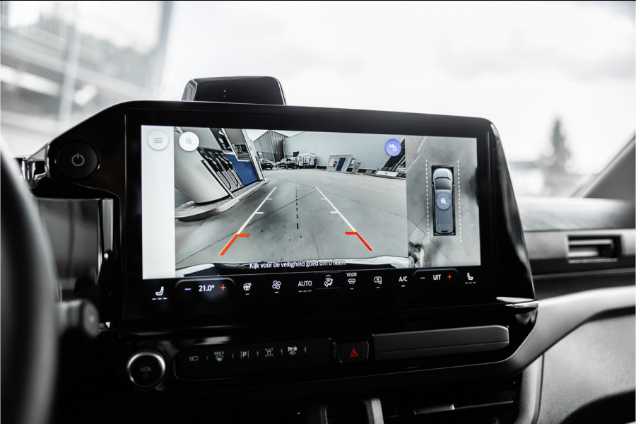 Ford E-Transit Custom 340 L2H1 Sport 71 kWh | Driving Assistant | 360 Camera | DSS LED | B&O | L+R Schuifdeur | CarPlay | Navigatie | 3-Zitter | Elek stoelen