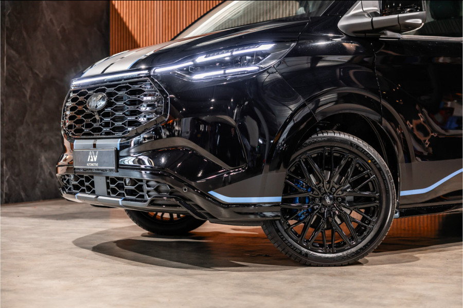 Ford E-Transit Custom 340 L2H1 Sport 71 kWh | Driving Assistant | 360 Camera | DSS LED | B&O | L+R Schuifdeur | CarPlay | Navigatie | 3-Zitter | Elek stoelen