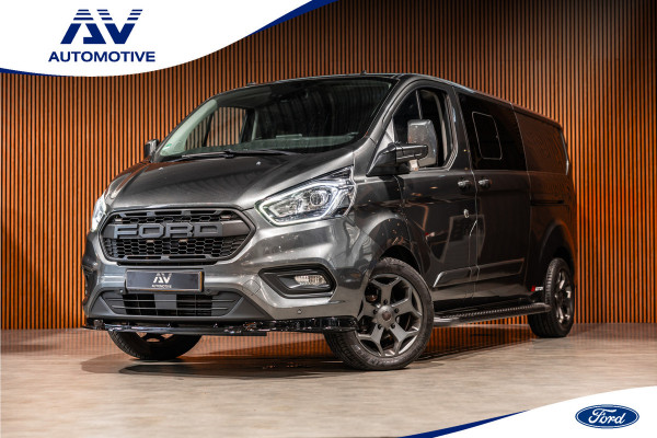 Ford Transit Custom 320 2.0 TDCI L2H1 Limited DC | Blind Spot | Navigatie | Camera | CarPlay | Trekhaak | Stoelverwarming | 5-Zitter | Euro 6