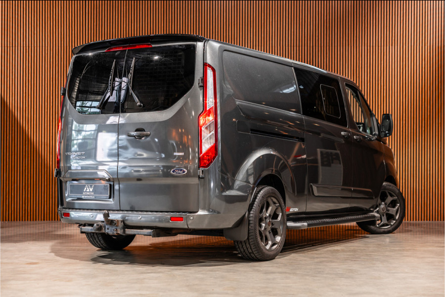 Ford Transit Custom 320 2.0 TDCI L2H1 Limited DC | Blind Spot | Navigatie | Camera | CarPlay | Trekhaak | Stoelverwarming | 5-Zitter | Euro 6