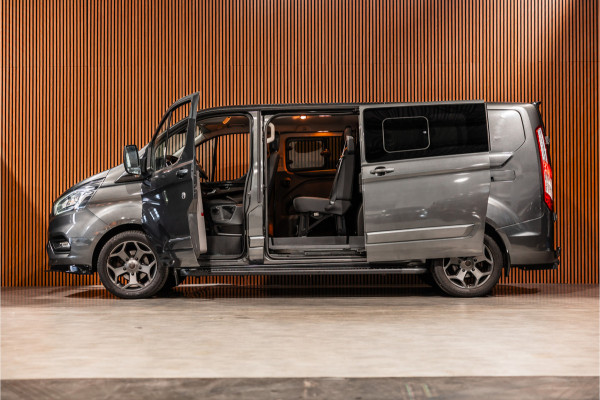Ford Transit Custom 320 2.0 TDCI L2H1 Limited DC | Blind Spot | Navigatie | Camera | CarPlay | Trekhaak | Stoelverwarming | 5-Zitter | Euro 6
