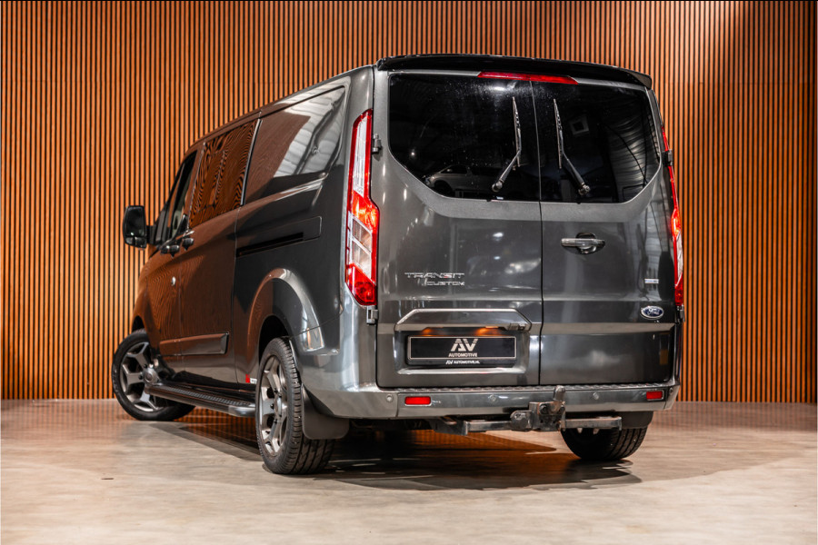 Ford Transit Custom 320 2.0 TDCI L2H1 Limited DC | Blind Spot | Navigatie | Camera | CarPlay | Trekhaak | Stoelverwarming | 5-Zitter | Euro 6
