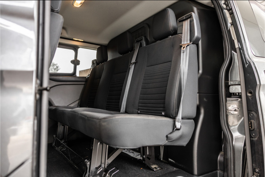 Ford Transit Custom 320 2.0 TDCI L2H1 Limited DC | Blind Spot | Navigatie | Camera | CarPlay | Trekhaak | Stoelverwarming | 5-Zitter | Euro 6