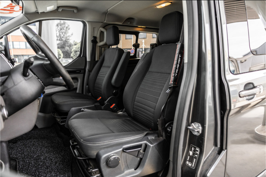 Ford Transit Custom 320 2.0 TDCI L2H1 Limited DC | Blind Spot | Navigatie | Camera | CarPlay | Trekhaak | Stoelverwarming | 5-Zitter | Euro 6