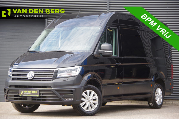 Volkswagen Crafter 35 2.0 TDI L3H3(L2H2) 3-ZITS, 177PK AUT. LED, ADAPT. CRUISE, STOELVERWARMING, STUURVERWARMING, VOORRUIT VERWARMING, STANDKACHEL,