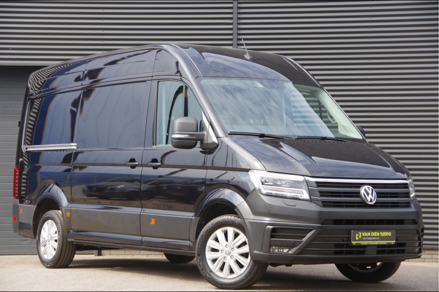 Volkswagen Crafter 35 2.0 TDI L3H3(L2H2) 3-ZITS, 177PK AUT. LED, ADAPT. CRUISE, STOELVERWARMING, STUURVERWARMING, VOORRUIT VERWARMING, STANDKACHEL,