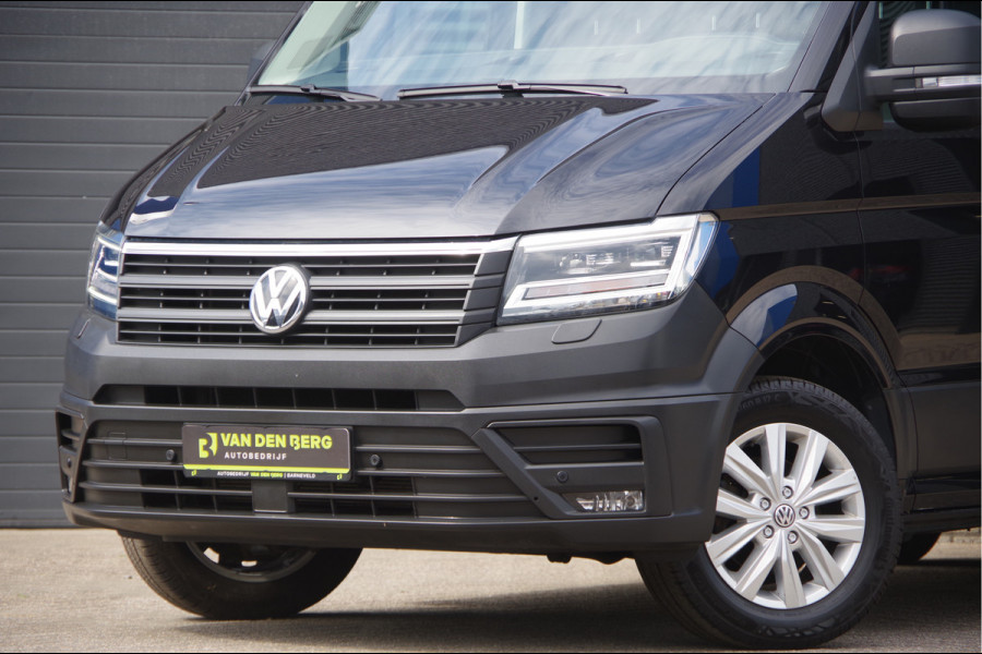 Volkswagen Crafter 35 2.0 TDI L3H3(L2H2) 3-ZITS, 177PK AUT. LED, ADAPT. CRUISE, STOELVERWARMING, STUURVERWARMING, VOORRUIT VERWARMING, STANDKACHEL,
