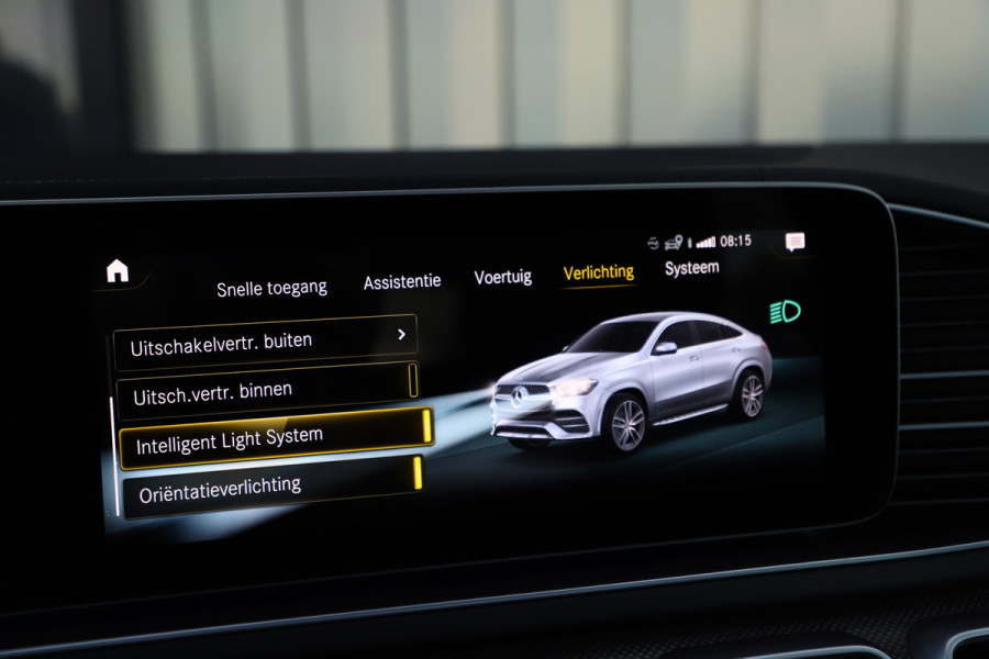 Mercedes-Benz GLE Coupé 350e AMG 4-Matic | 333PK | Pano | Keyless-go | Sfeerverlichting | Memory | Distronic+ | Multibeam | Leder | 2022.