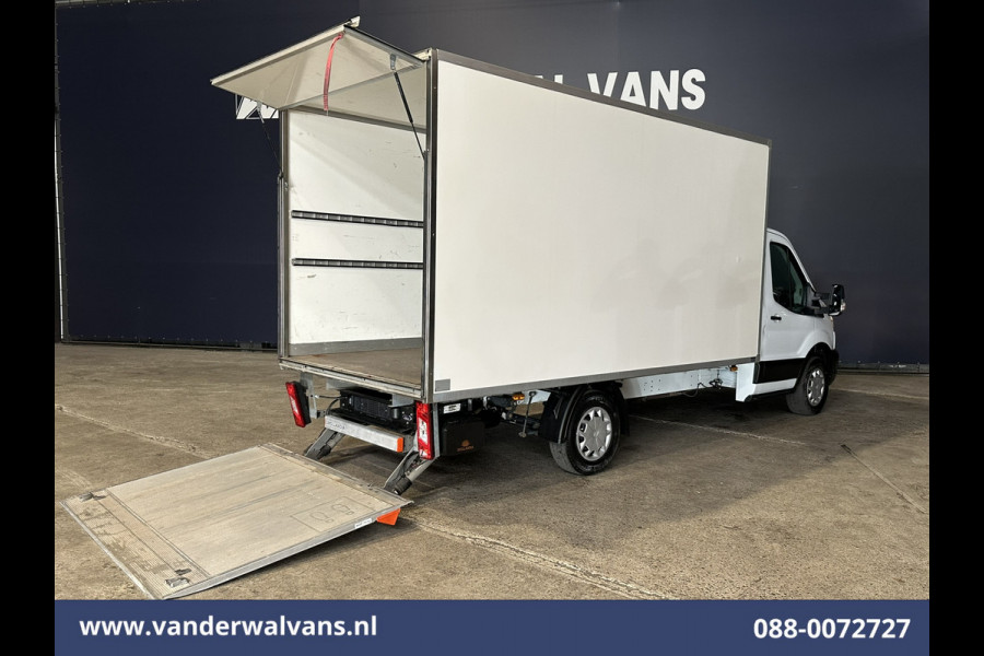 Ford Transit 2.0 TDCI 161pk Bakwagen Laadklep Euro6 Airco | Cruisecontrol | Verwarmde voorruit Bijrijdersbank, 940kg laadvermogen, zijdeur mogelijk 1750 ex btw meerprijs