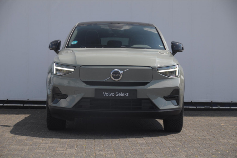 Volvo C40 252PK Automaat Single Ext. Range Plus 82 kWh / Adaptive cruise control  / Pilot assist / BLIS / Stoel en stuur verwarming / Elektrische achterklep / Parkeersensoren met camera / Google infotainment / Panoramadak