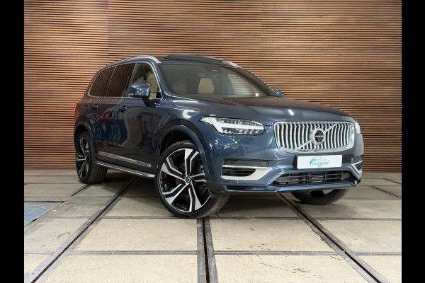Volvo XC90 2.0 T8 Recharge AWD Ultimate Bright|Full Option|7-pers|Luchtvering|Bowers&Wilkins|Trekhaak|Winterpakket|22Inch|HUD|Pano