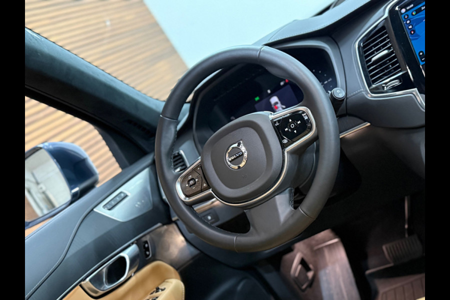 Volvo XC90 2.0 T8 Recharge AWD Ultimate Bright|Full Option|7-pers|Luchtvering|Bowers&Wilkins|Trekhaak|Winterpakket|22Inch|HUD|Pano