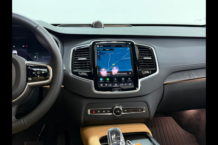 Volvo XC90 2.0 T8 Recharge AWD Ultimate Bright|Full Option|7-pers|Luchtvering|Bowers&Wilkins|Trekhaak|Winterpakket|22Inch|HUD|Pano