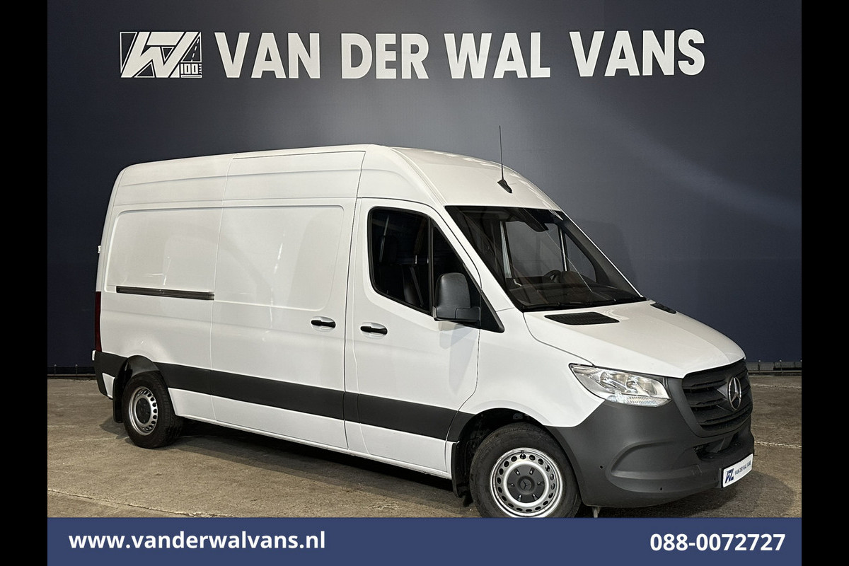Mercedes-Benz Sprinter 315 CDI 150pk L2H2 Euro6 Airco | Camera | Apple Carplay | Cruisecontrol | Chauffeursstoel | Leder Android Auto, Parkeersensoren, Bijrijdersbank