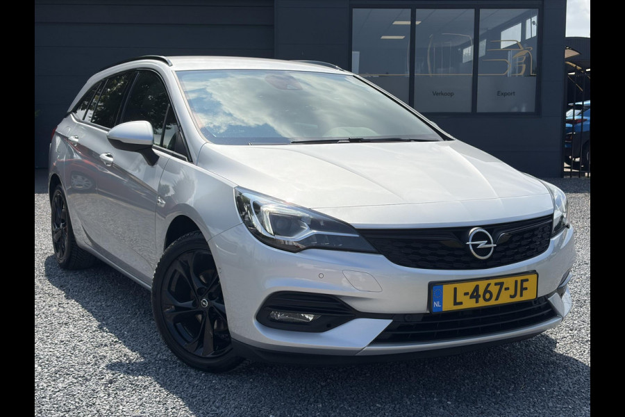 Opel Astra Sports Tourer 1.2 Ultimate 146pk,Camera,Keyless,Carplay,6 Bak,Afn Trekhaak,Stoelverw,Lm velgen,Alcantara-Leder,Dealer Onderhouden,Clima,Cruise,Dodehoek,Rijstrooksensor,N.A.P,PDc V+A,Apk tot 07-2028