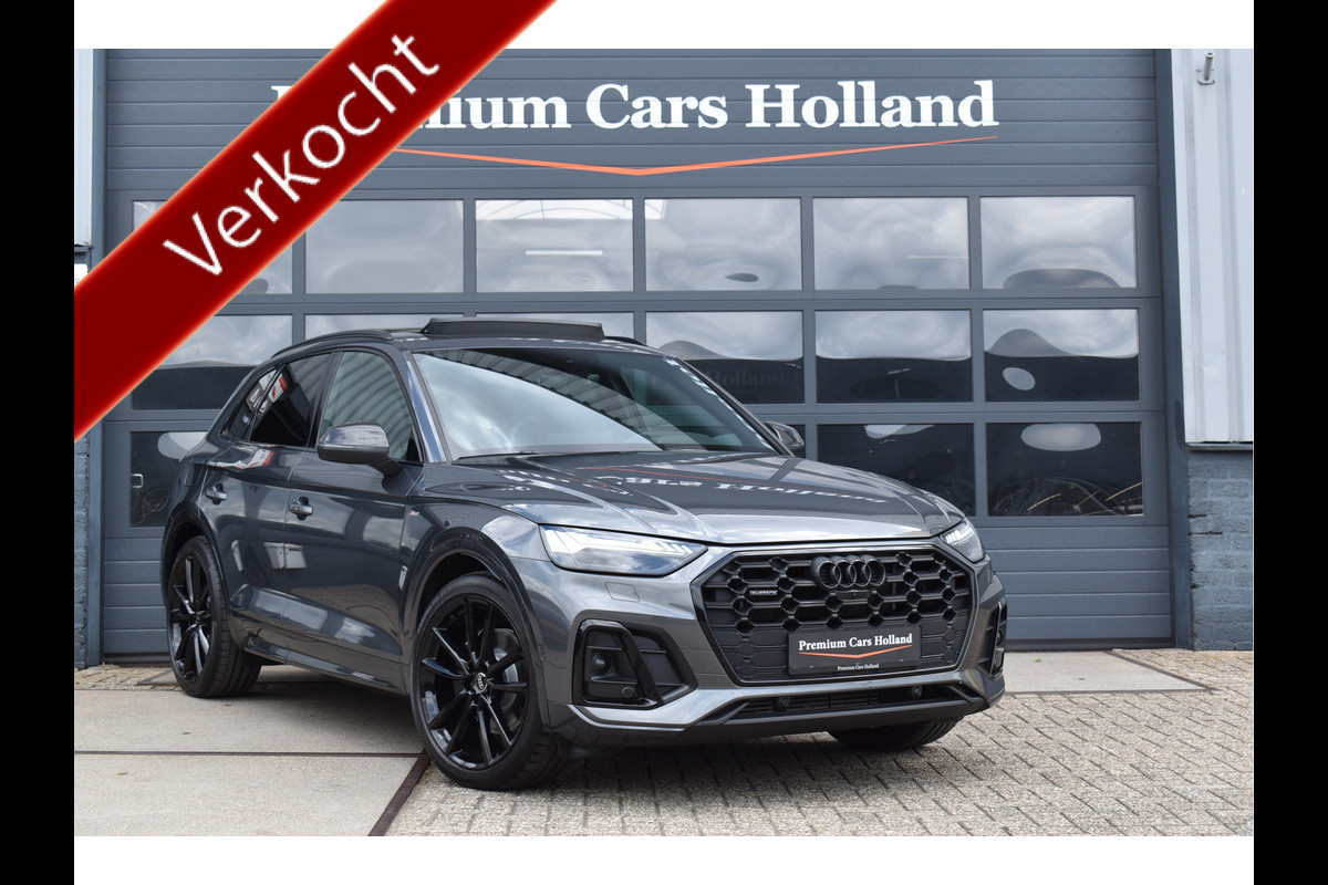 Audi Q5 55 TFSI e S-Line 367 Pk Pano Lucht Carbon Sfeer Oled Keyless Massage 21 Inch
