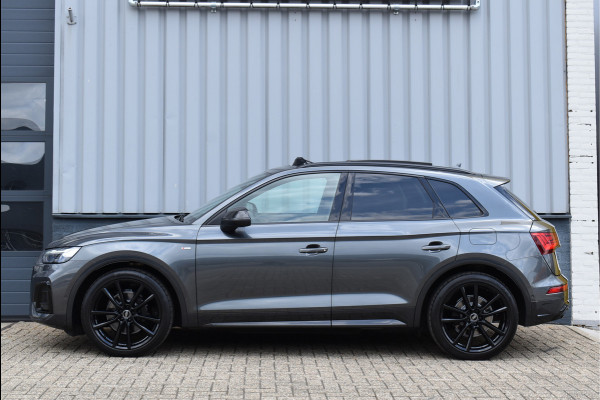 Audi Q5 55 TFSI e S-Line 367 Pk Pano Lucht Carbon Sfeer Oled Keyless Massage 21 Inch