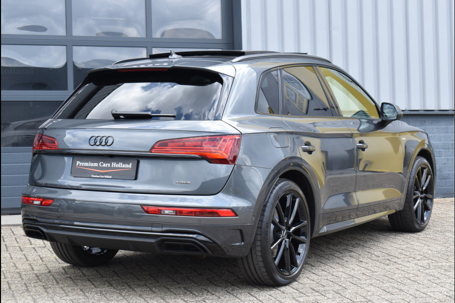 Audi Q5 55 TFSI e S-Line 367 Pk Pano Lucht Carbon Sfeer Oled Keyless Massage 21 Inch