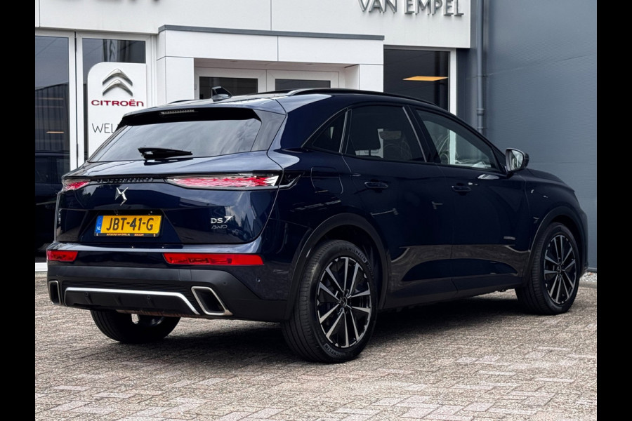 DS 7 1.6 PHEV 300 4x4 Pallas | 100% SOH | Panoramadak | Leder + Memory | NL-Auto | Focal Sound | 360 Camera