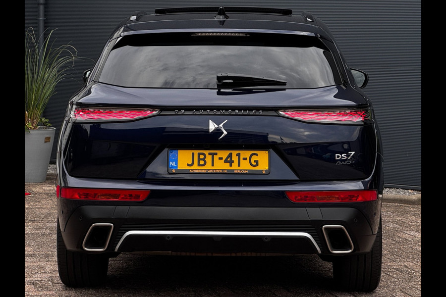DS 7 1.6 PHEV 300 4x4 Pallas | 100% SOH | Panoramadak | Leder + Memory | NL-Auto | Focal Sound | 360 Camera