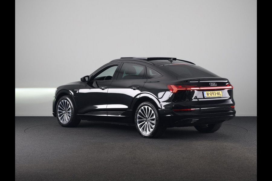 Audi e-tron Sportback 55 quattro Business edition Plus 95 kWh 408pk | Panoramadak | Lederen bekleding | Elektrisch verstelbare voorstoelen | Parkeercamera |