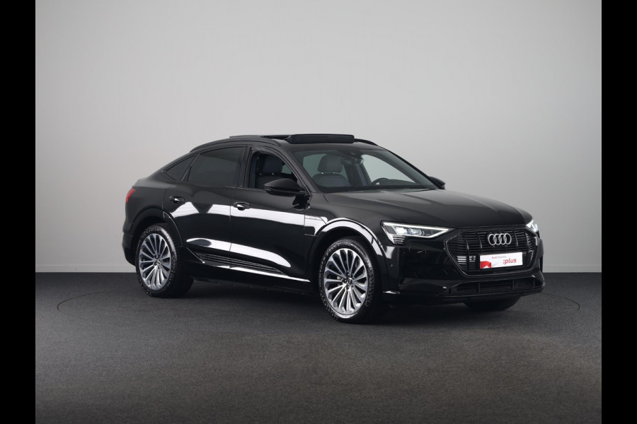 Audi e-tron Sportback 55 quattro Business edition Plus 95 kWh 408pk | Panoramadak | Lederen bekleding | Elektrisch verstelbare voorstoelen | Parkeercamera |