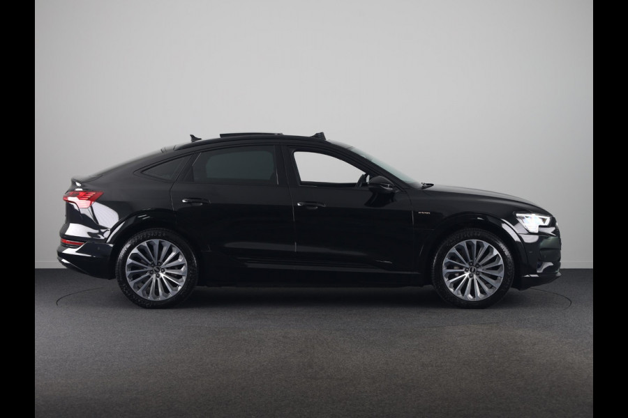 Audi e-tron Sportback 55 quattro Business edition Plus 95 kWh 408pk | Panoramadak | Lederen bekleding | Elektrisch verstelbare voorstoelen | Parkeercamera |